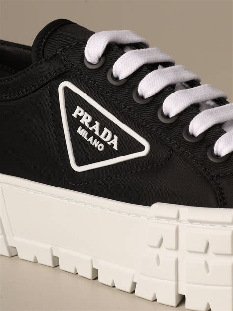 prada milano chaussure|black prada shoes for women.